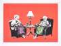 Banksy: Grannies (hand finished) - Signed Print
