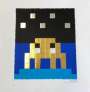 Invader: Space One (gold) - Signed Print