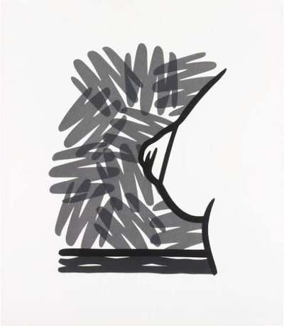 Seascape Tit With Scribble - Signed Print by Tom Wesselmann 1991 - MyArtBroker