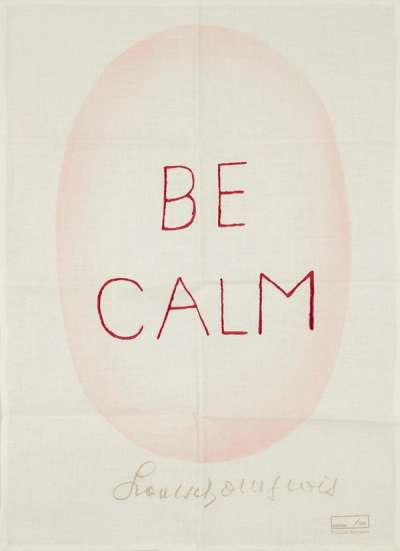 Be Calm - Signed Print by Louise Bourgeois 2005 - MyArtBroker