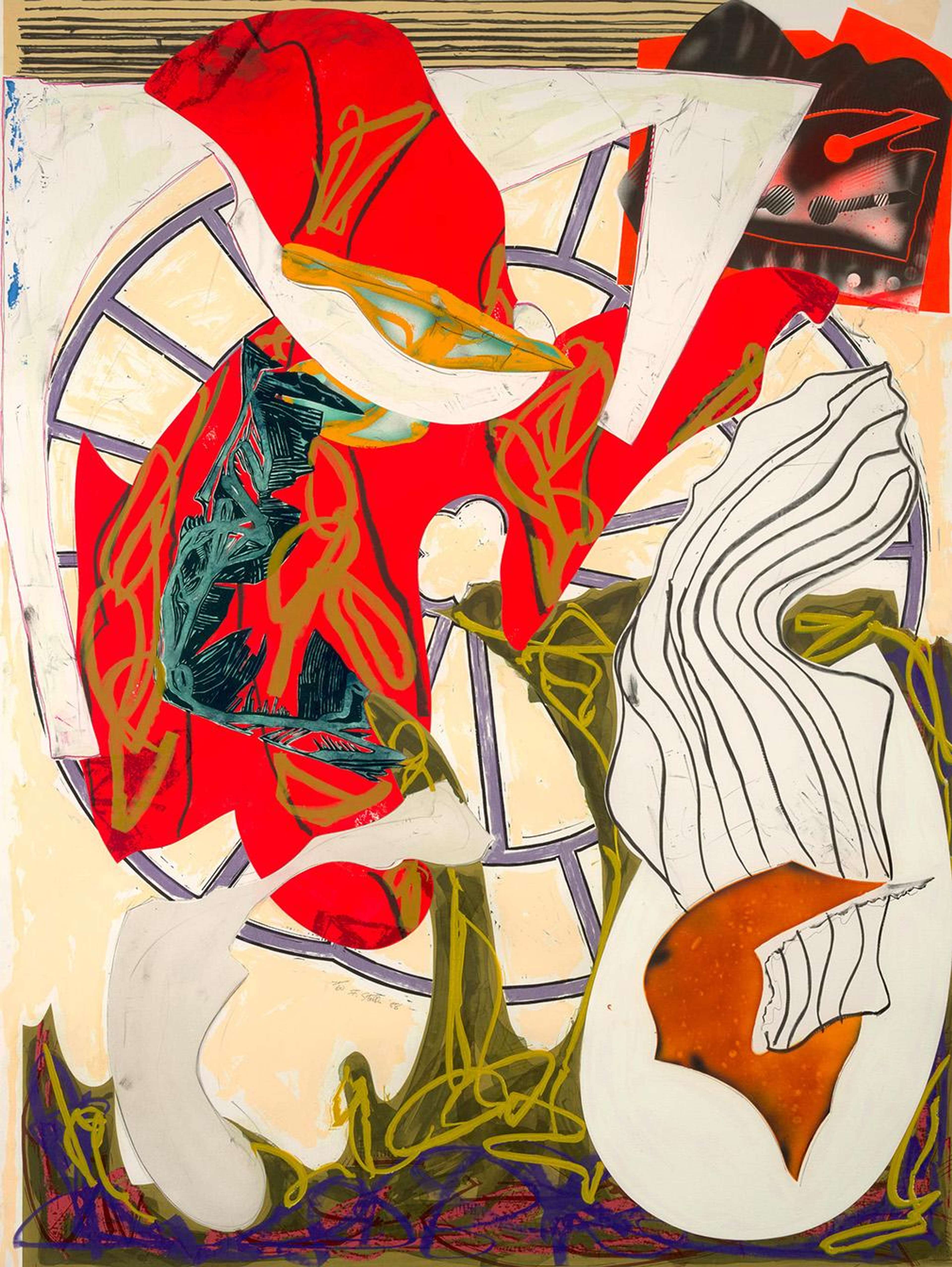 A Squeeze Of The Hand - Signed Print by Frank Stella 1988 - MyArtBroker