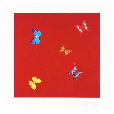 Damien Hirst: She Walks In Beauty - Signed Print