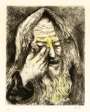 Marc Chagall: Souffrance De Jérémie (La Bible) - Unsigned Print
