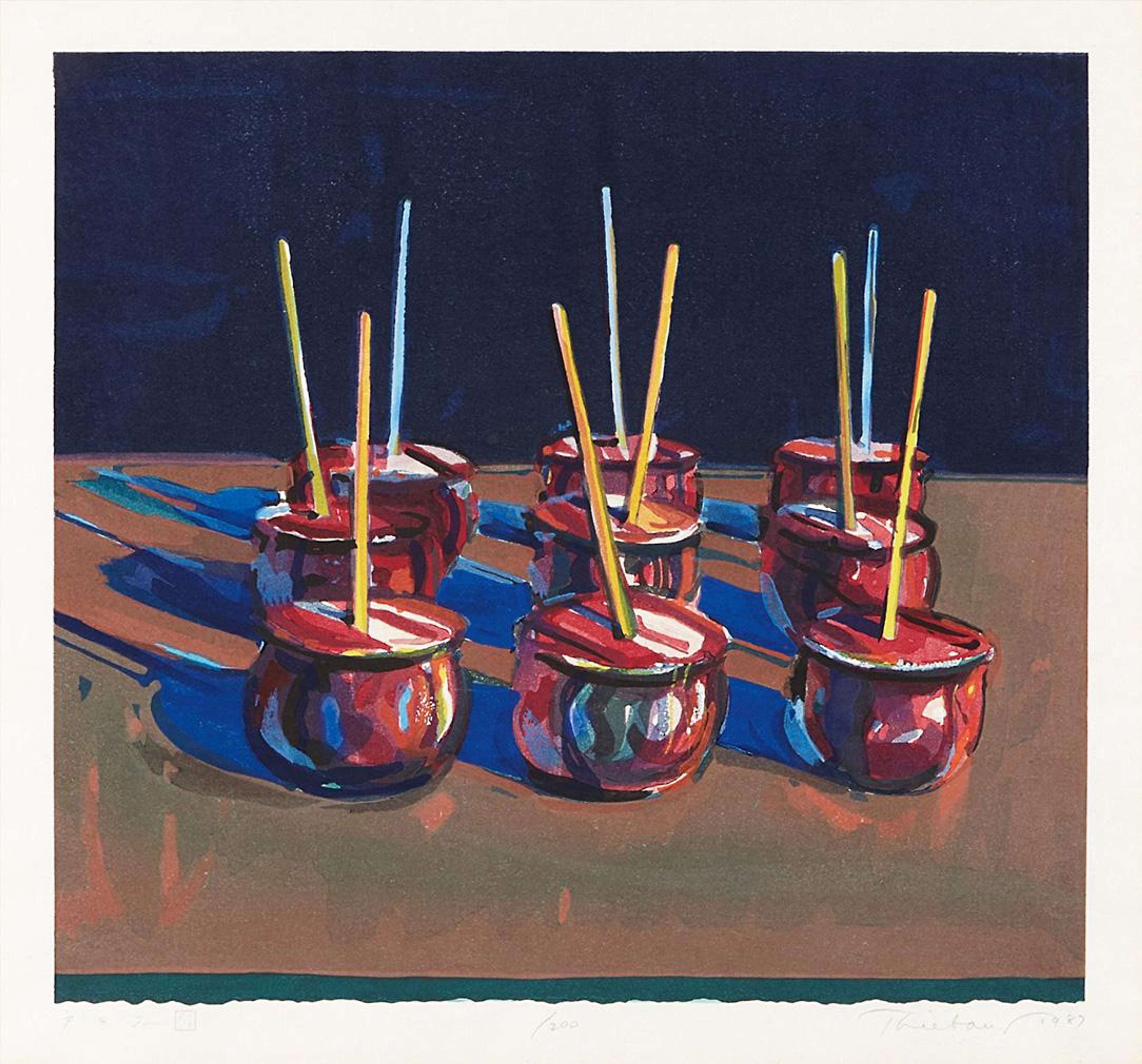 Candy Apples by Wayne Thiebaud - MyArtBroker 