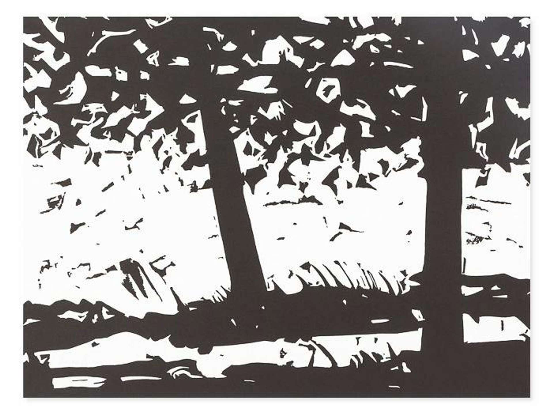 Maine Woods - Signed Print by Alex Katz 2013 - MyArtBroker