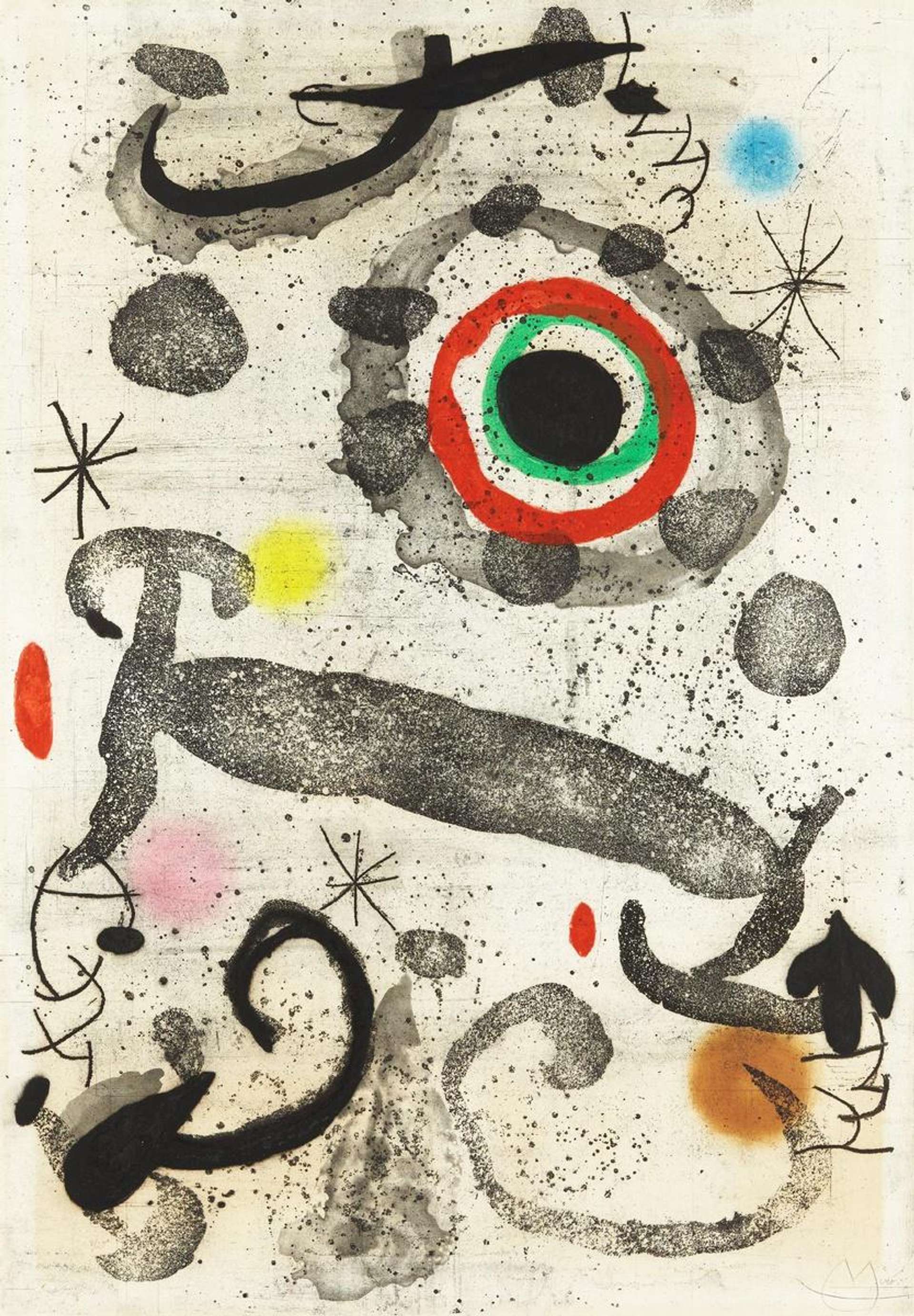 Joan Miró: L’Astre Du Marécage - Signed Print