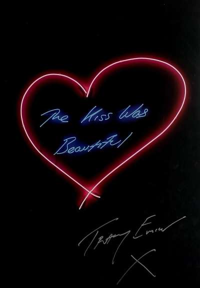 The Kiss Was Beautiful - Signed Print by Tracey Emin 2016 - MyArtBroker