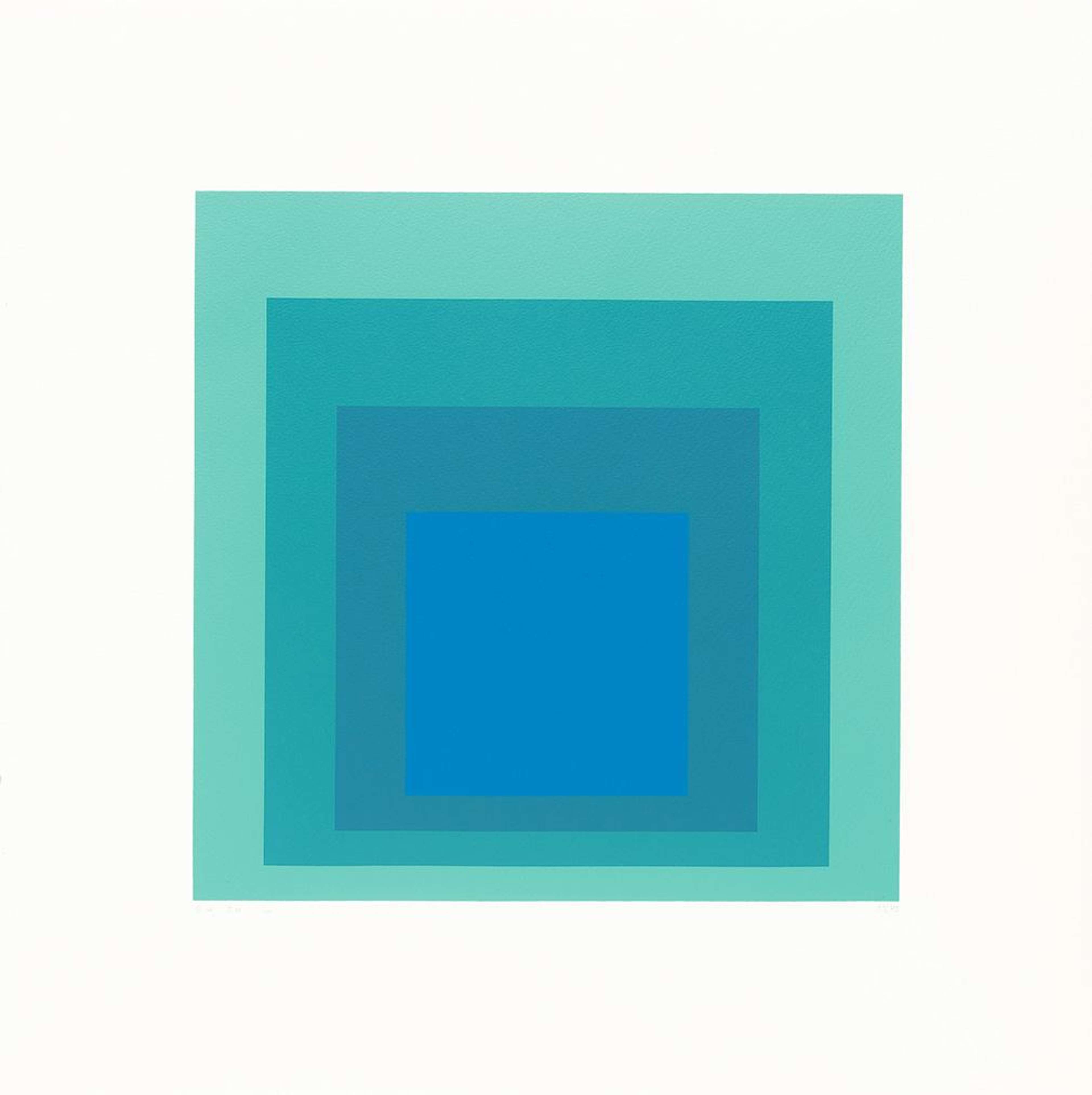 EK Ia - Signed Print by Josef Albers 1970 - MyArtBroker