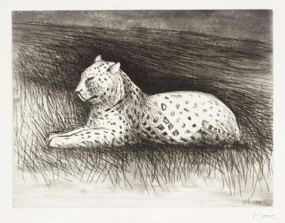 Jaguar - Signed Print by Henry Moore 1983 - MyArtBroker