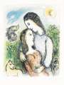 Marc Chagall: Les Adolescents - Signed Print