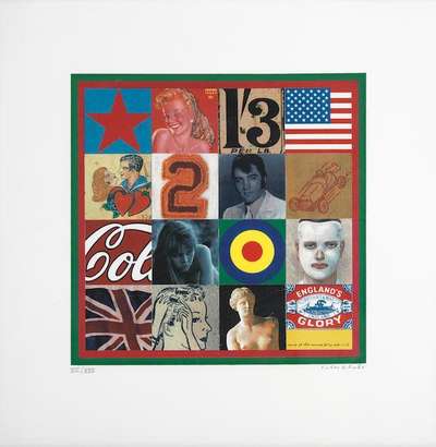 Sources Of Pop Art II - Signed Print by Peter Blake 2000 - MyArtBroker