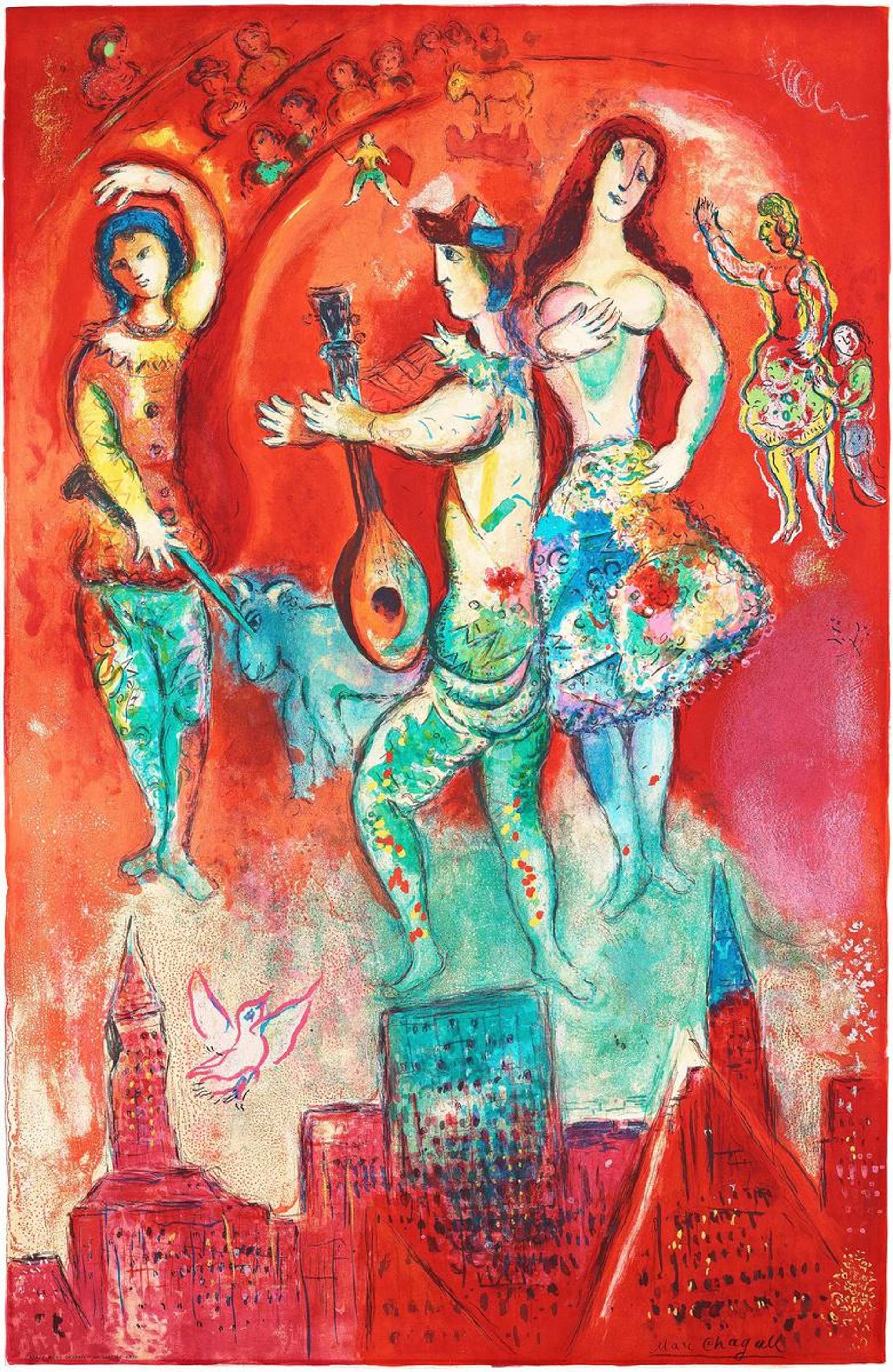 Carmen - Signed Print by Marc Chagall 1967 - MyArtBroker