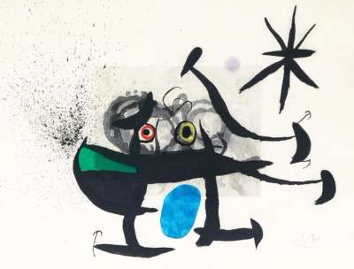 L’Invention Du Regard - Signed Print by Joan Miró 1970 - MyArtBroker