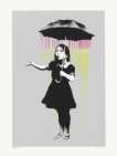 Nola (pink/yellow rain) - Signed Print