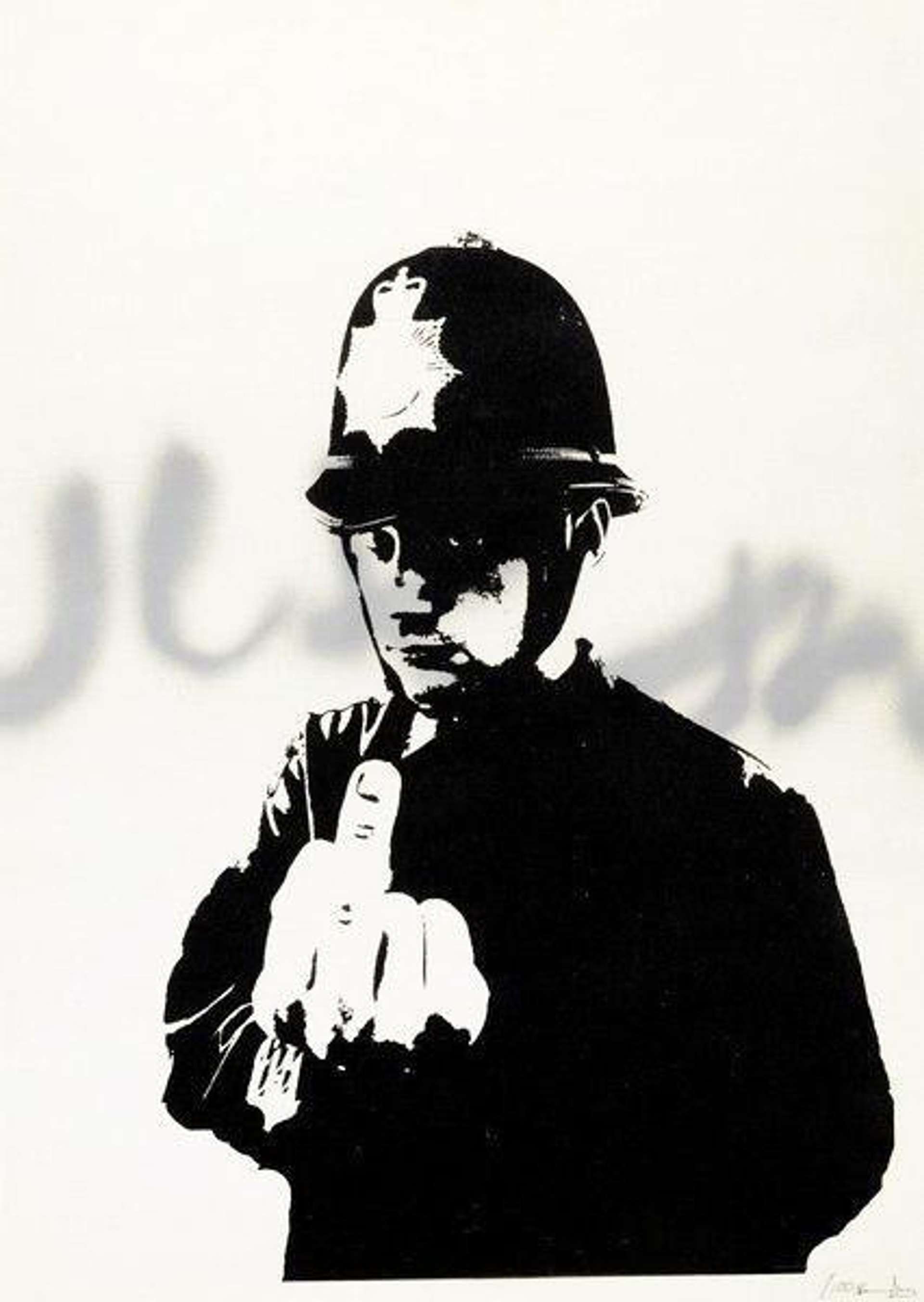 Rude Copper - Signed Mixed Media by Banksy 2002 - MyArtBroker