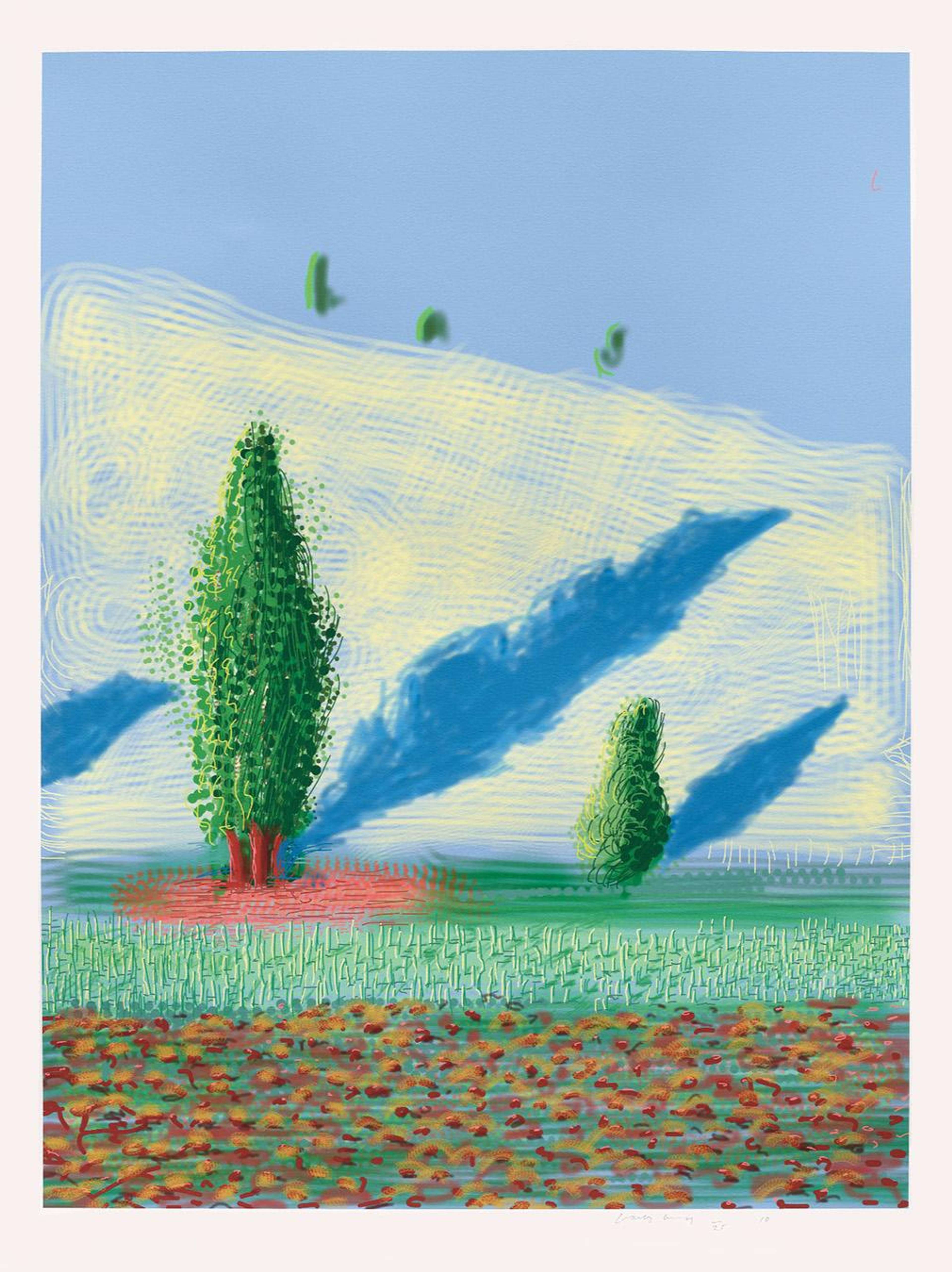 The Yosemite Suite 10 - Signed Print by David Hockney 2010 - MyArtBroker