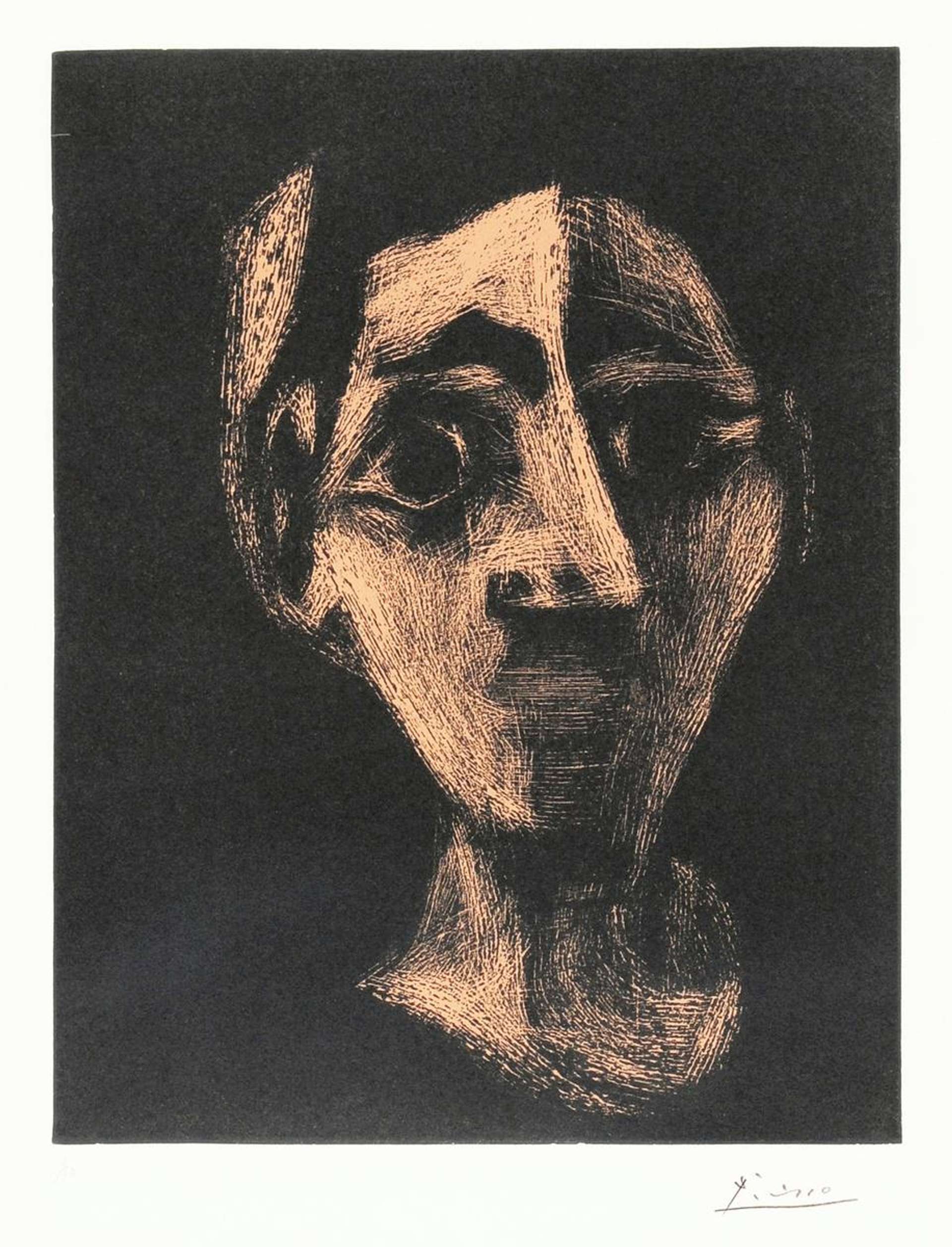 Jacqueline Au Bandeau - Signed Print by Pablo Picasso 1962 - MyArtBroker