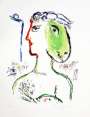 Marc Chagall: L'Artiste Phenix - Signed Print