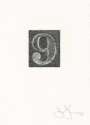 Jasper Johns: 9 (ULAE 165) - Signed Print
