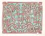 Keith Haring: Chocolate Buddha 5 - Signed Print