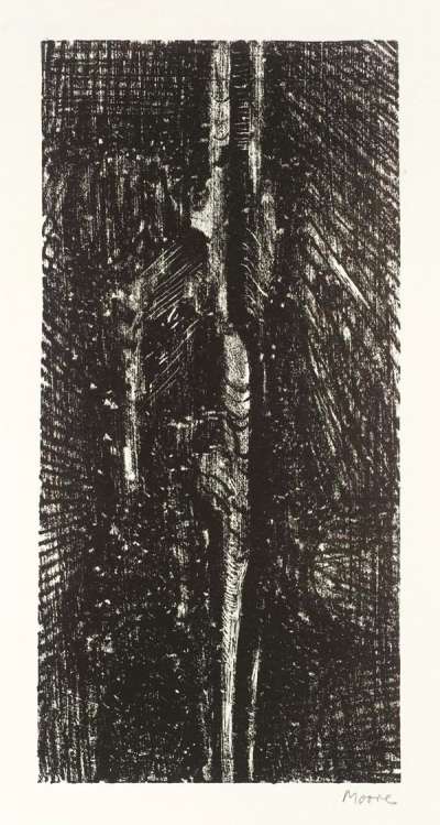 Split Stone - Signed Print by Henry Moore 1973 - MyArtBroker