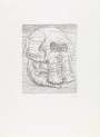 Henry Moore: Elephant Skull XIV - Signed Print