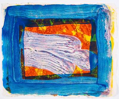 Two's Company A - Signed Print by Howard Hodgkin 2002 - MyArtBroker