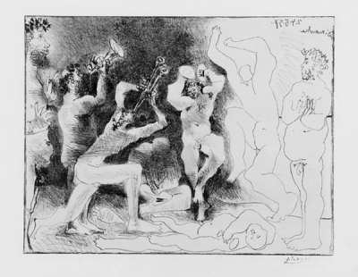 La Danse Des Faunes - Signed Print by Pablo Picasso 1957 - MyArtBroker