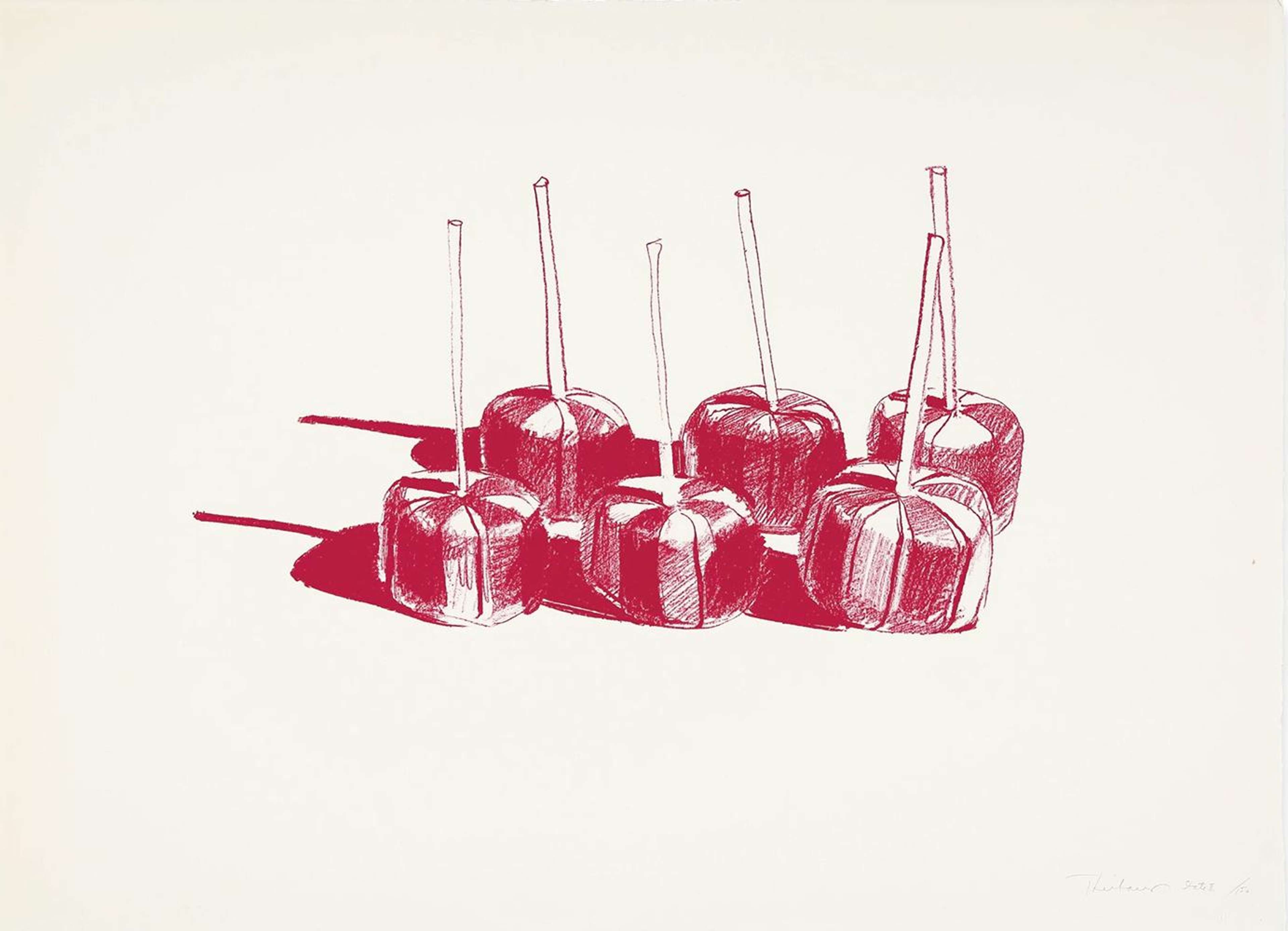 Suckers State II - Signed Print by Wayne Thiebaud 1968 - MyArtBroker