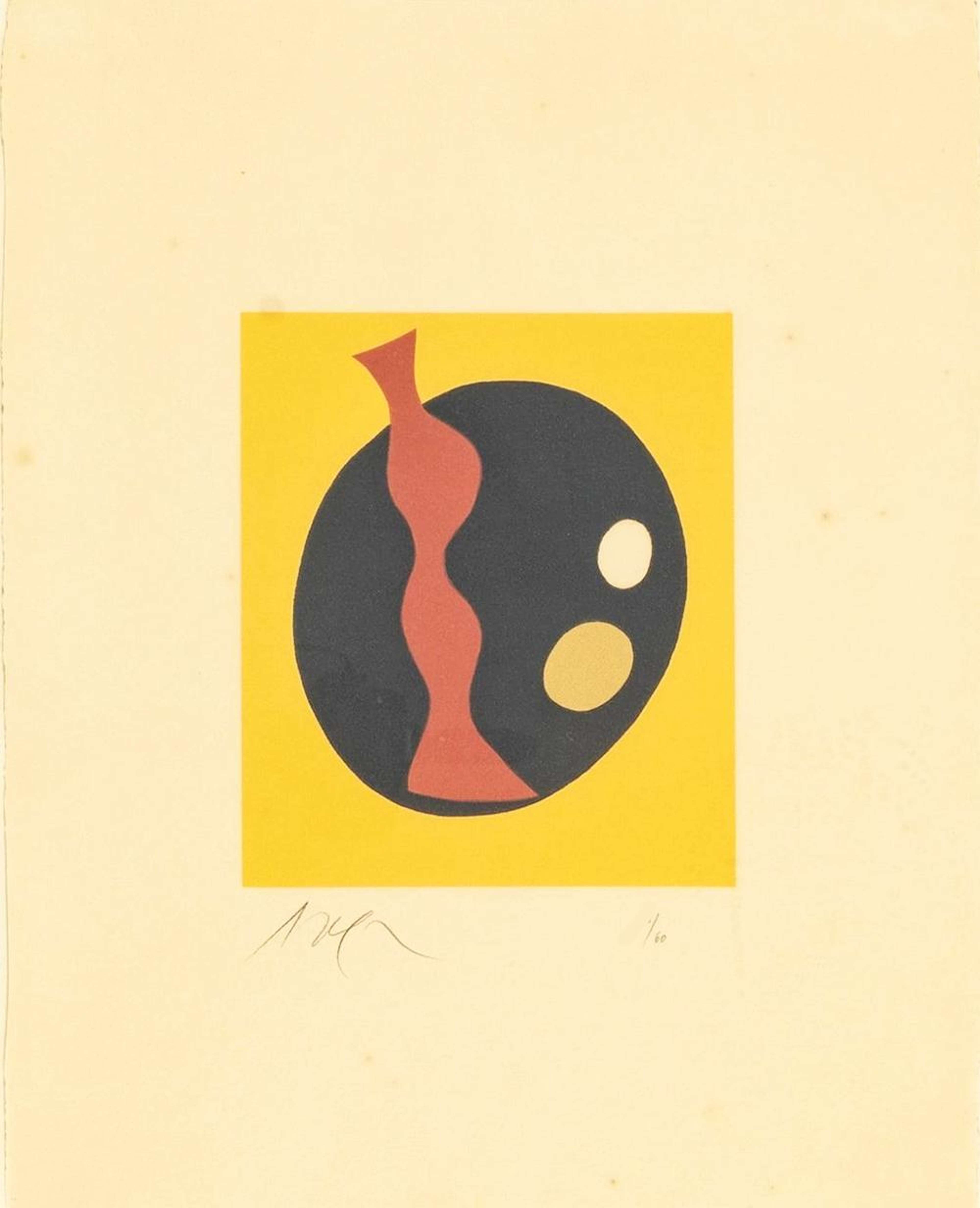 Le Soleil Recerclé 8 - Signed Print by Jean Arp 1966 - MyArtBroker