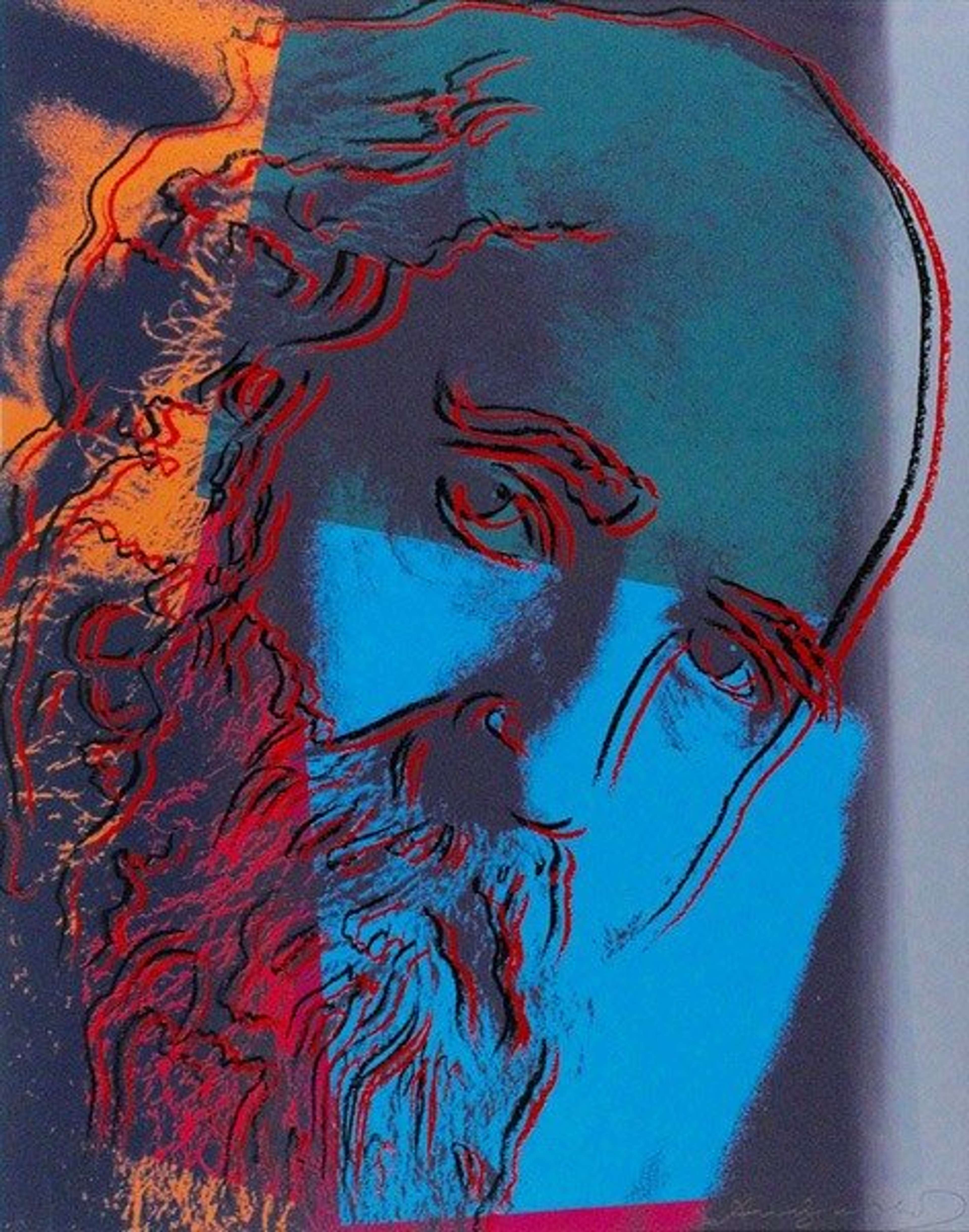 Martin Buber (F. & S. II.228) by Andy Warhol