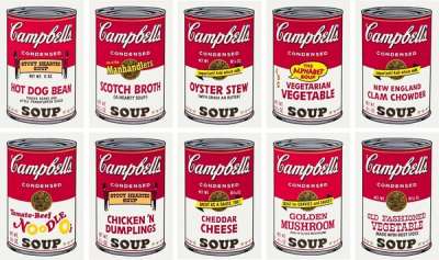Campbell's Soup II (complete set) - Signed Print by Andy Warhol 1969 - MyArtBroker