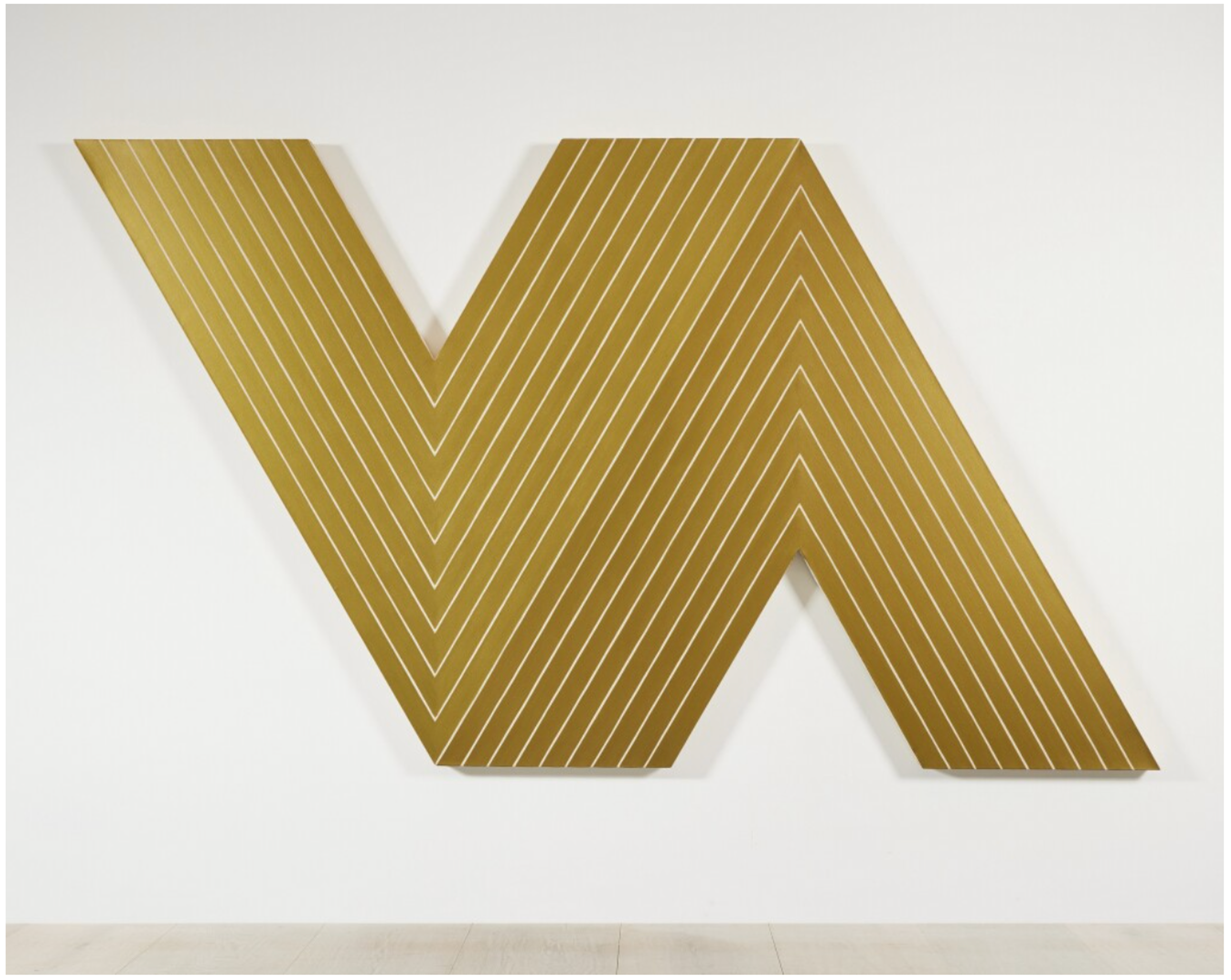 Ifafa I by Frank Stella 1964 