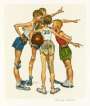 Norman Rockwell: Sports 1 - Signed Print