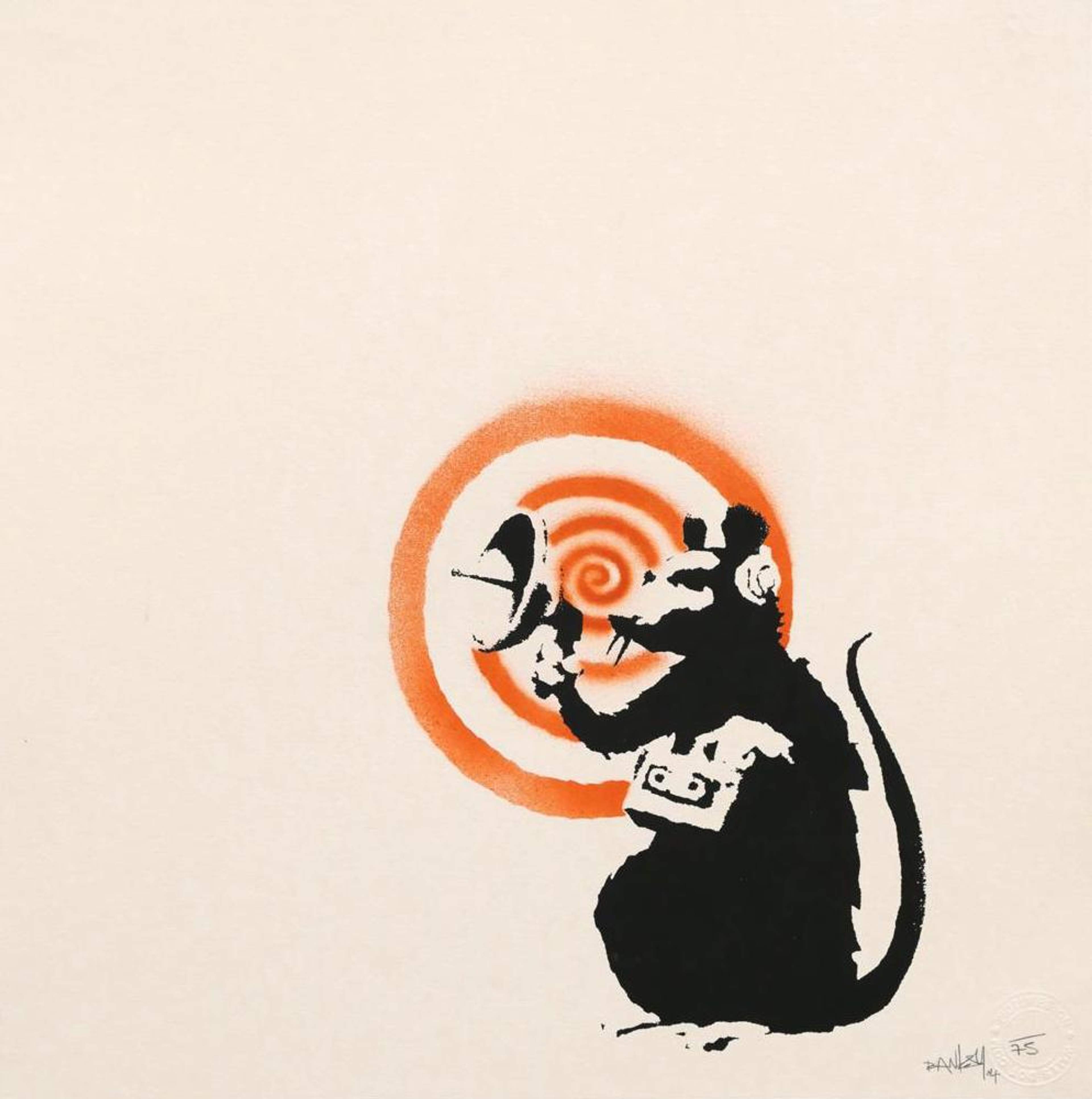 Radar Rat by Banksy - MyArtBroker