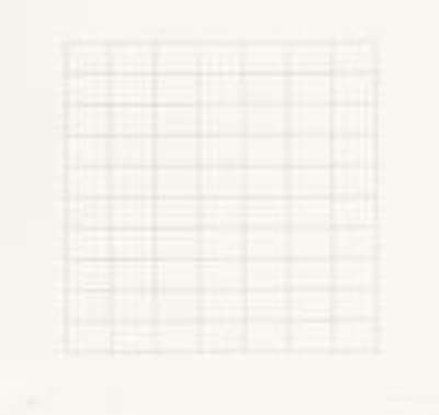 On A Clear Day 29 - Signed Print by Agnes Martin 1973 - MyArtBroker