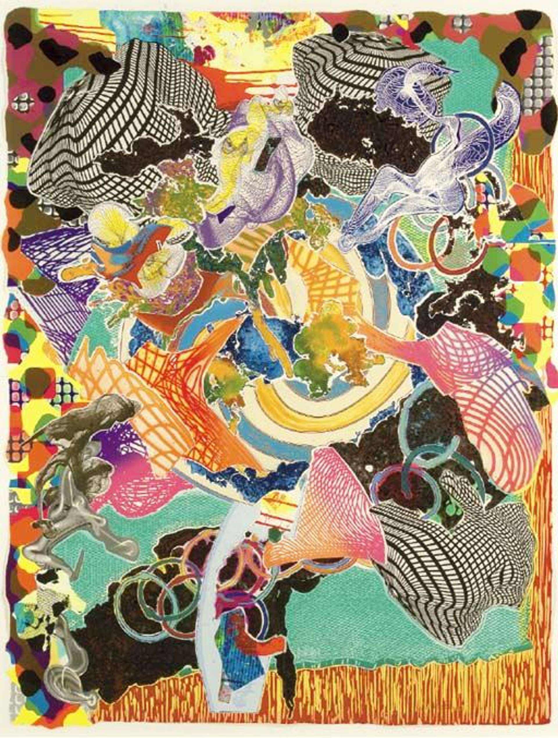 Juam - Signed Print by Frank Stella 1997 - MyArtBroker