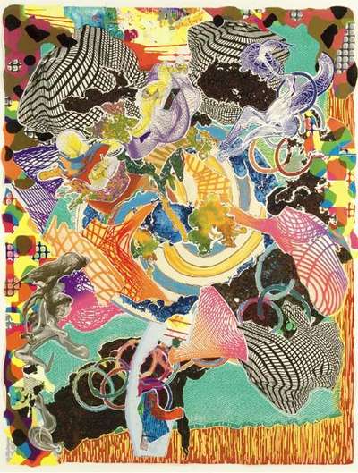 Frank Stella: Juam - Signed Print
