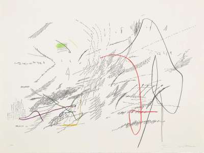 Sapphic Strophe 4 - Signed Print by Julie Mehretu 2011 - MyArtBroker