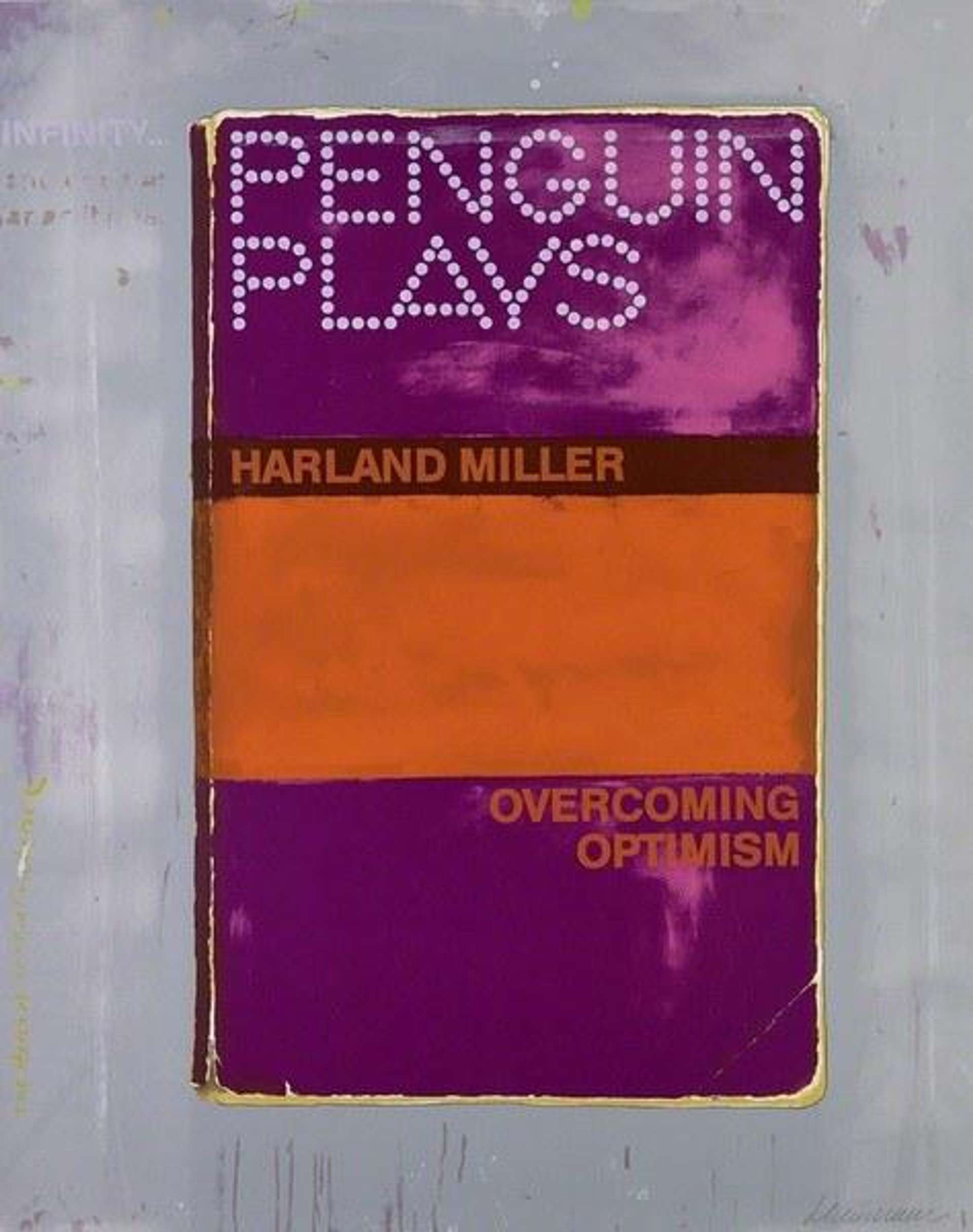 Harland Miller: Overcoming Optimism - Signed Print