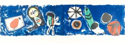 Nocturne - Signed Print by Joan Miró 1953 - MyArtBroker
