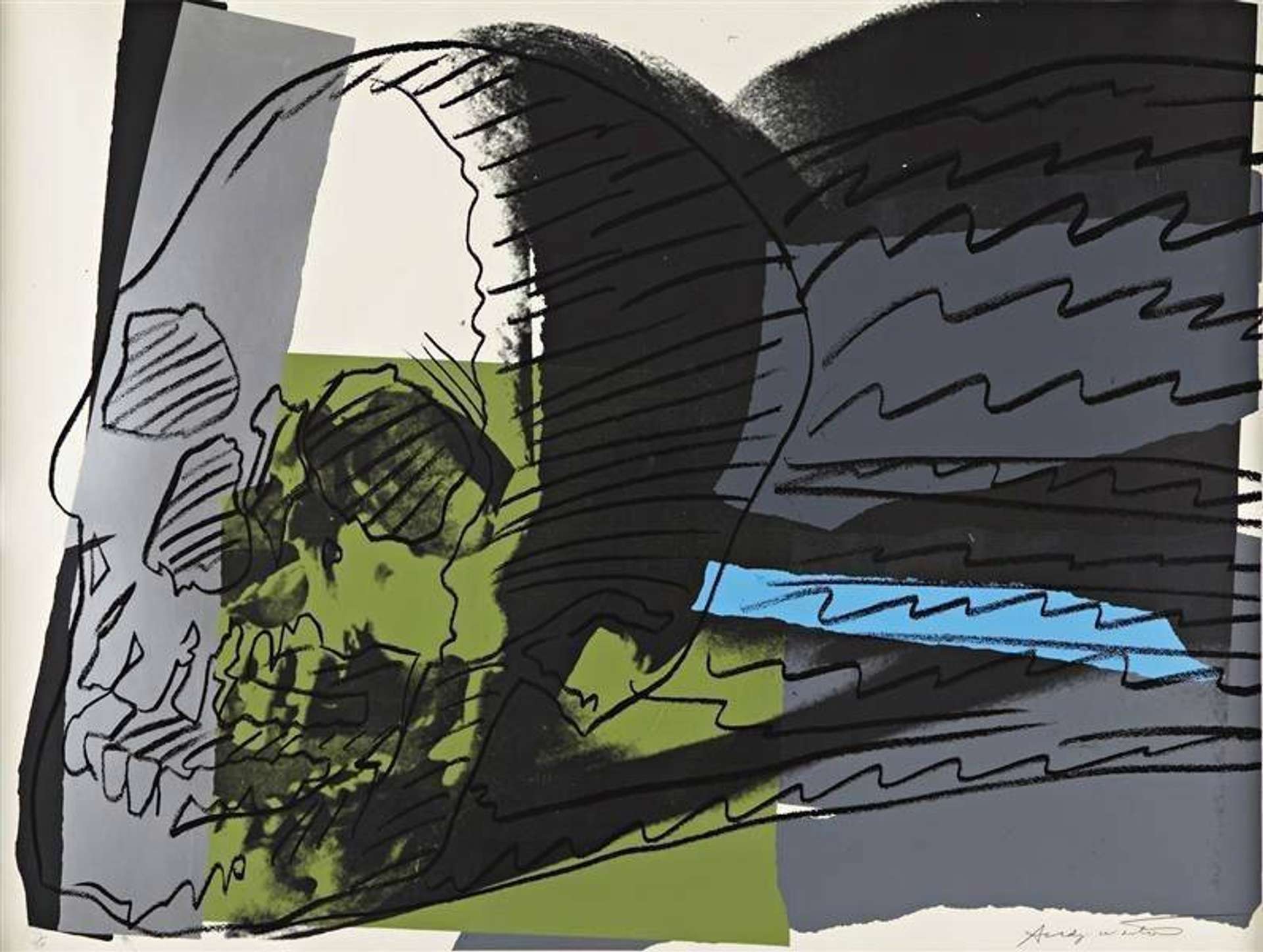 Skull (F. & S. II.159) by Andy Warhol