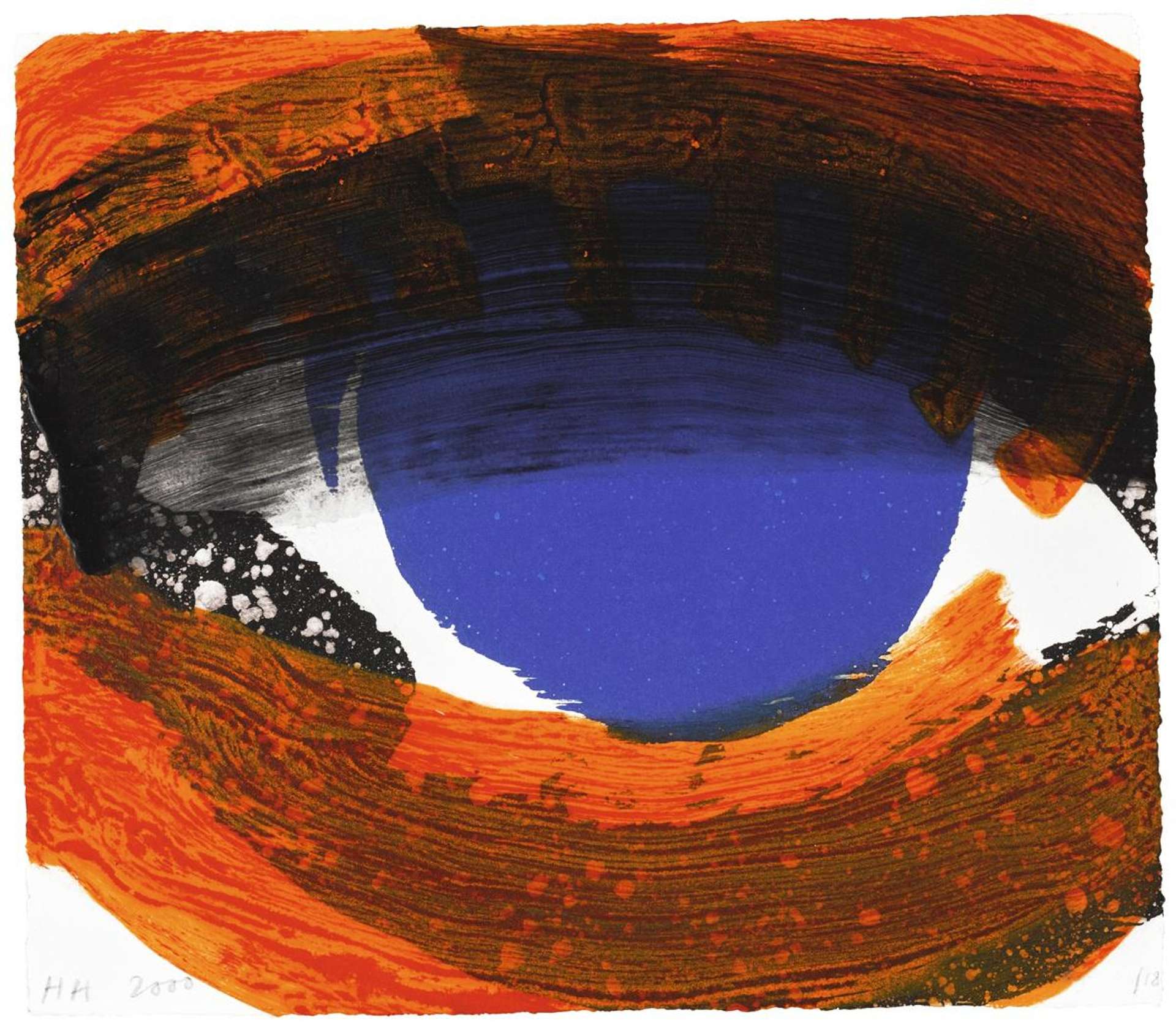 Eye - Signed Print by Howard Hodgkin 2000 - MyArtBroker
