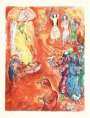 Marc Chagall: Plate 10 (Four Tales from The Arabian Nights) - Signed Print