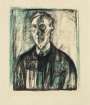 Edvard Munch: Professor Kristian Schreiner - Signed Print