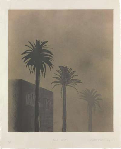 Dark Mist - Signed Print by David Hockney 1973 - MyArtBroker