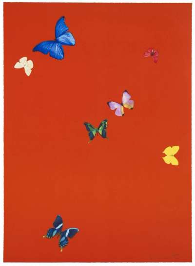 Damien Hirst: Your Feel - Signed Print
