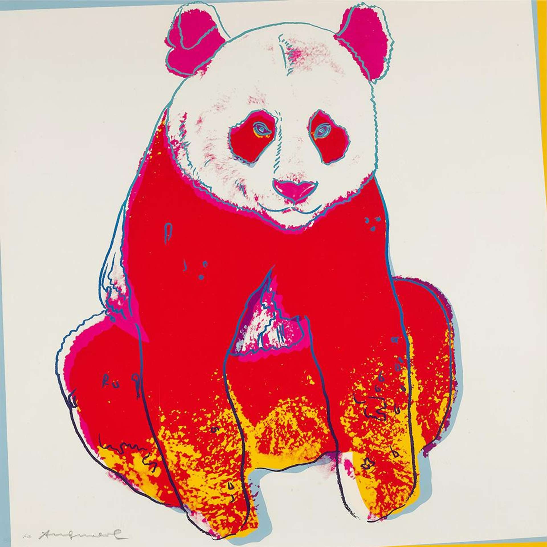 Giant Panda (F. & S. II. 295) by Andy Warhol