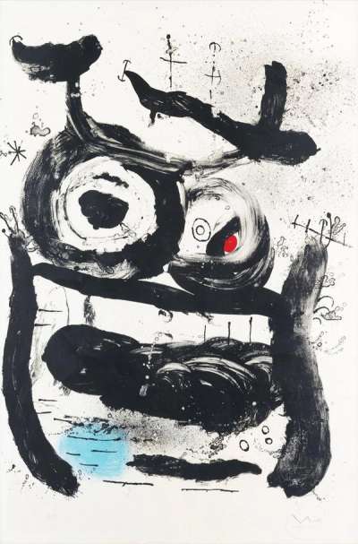 Joan Miró: The Empress - Signed Print