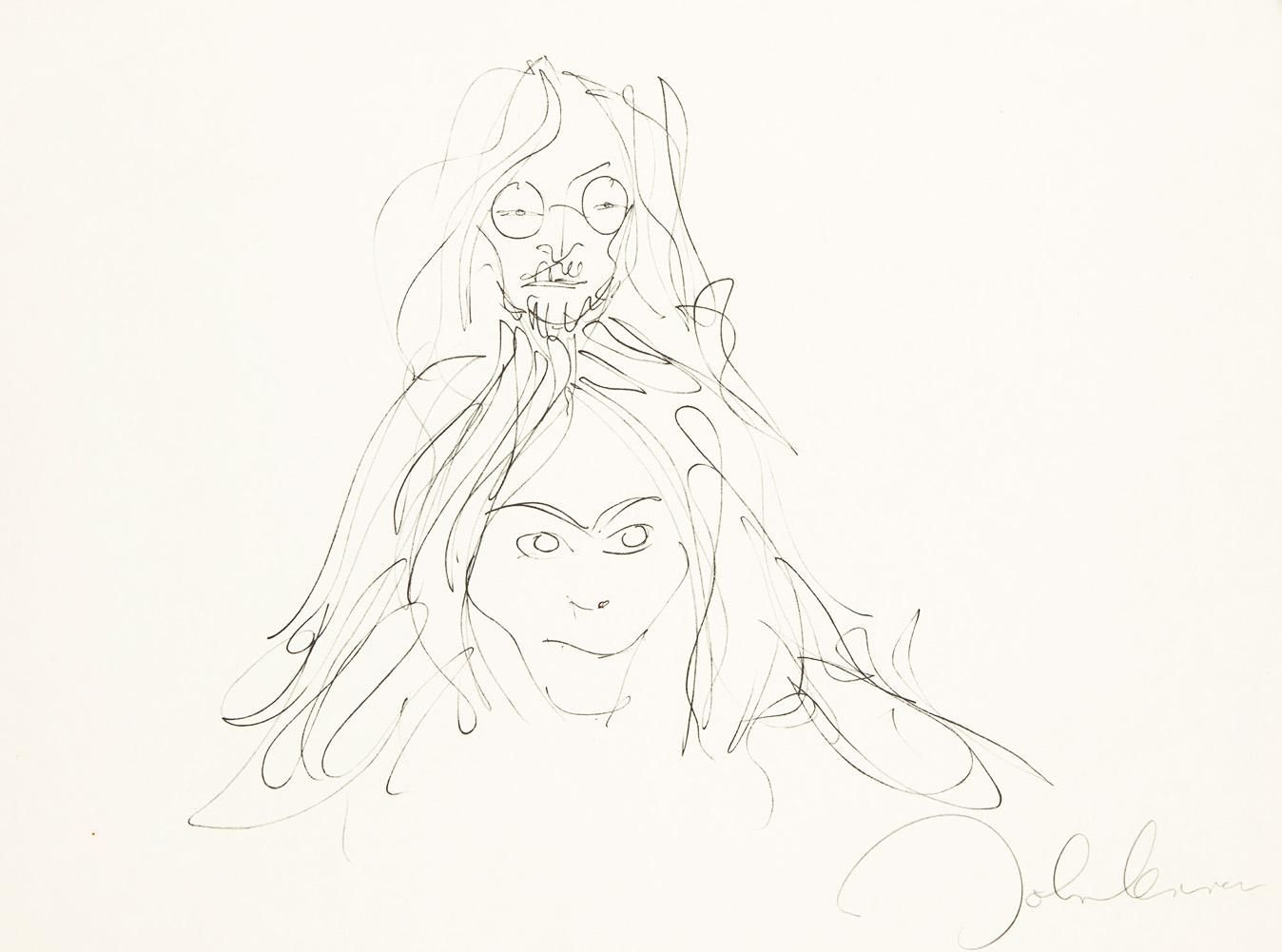 John Lennon Eiffel Tower (Bag One) (Signed Print) 1988 | MyArtBroker